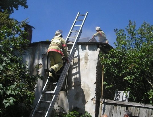 Пожар в Аннинском районе